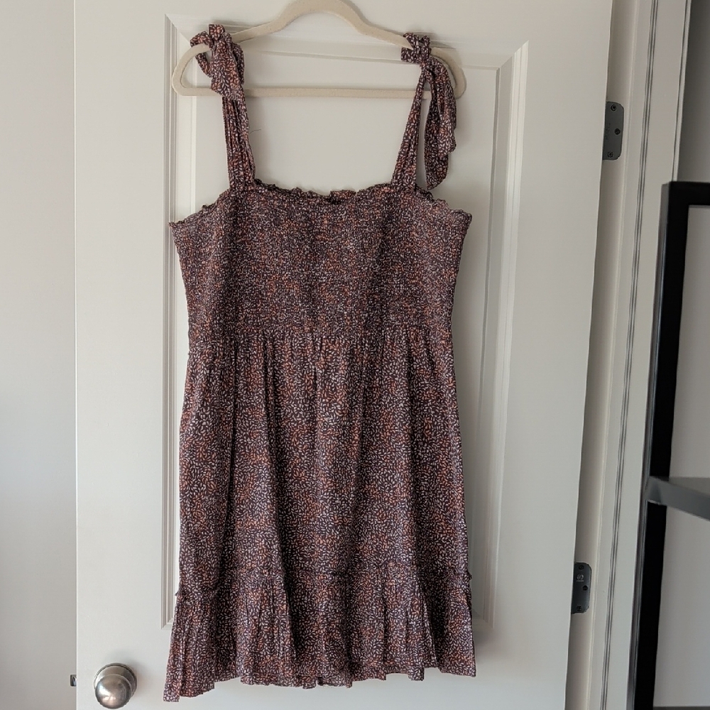 Aerie Tie Strap Mini Dress